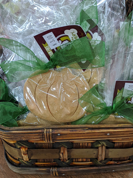 Fall Grain-free harvest pumpkin biscuit